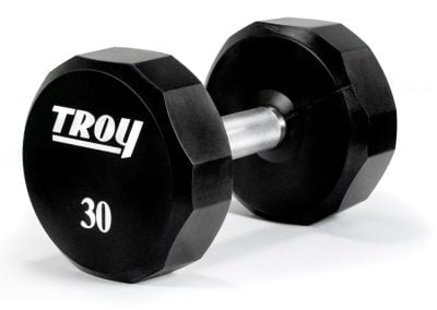 12 Sided Rubber Dumbbells (call for pricing)