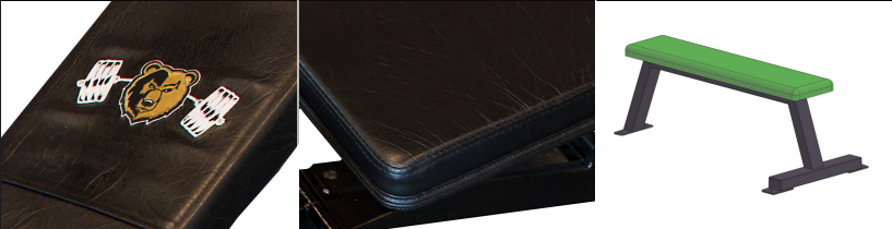 PP310 DUMBBELL FLAT BENCH - features